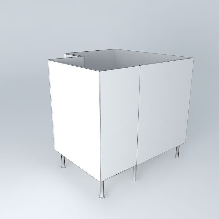 lidingo corner self-made Free 3D model_4