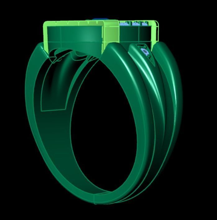 Ring akr 17 3D print model_10