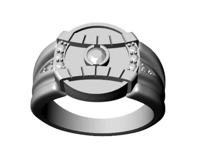 Ring akr 17 3D print model_22