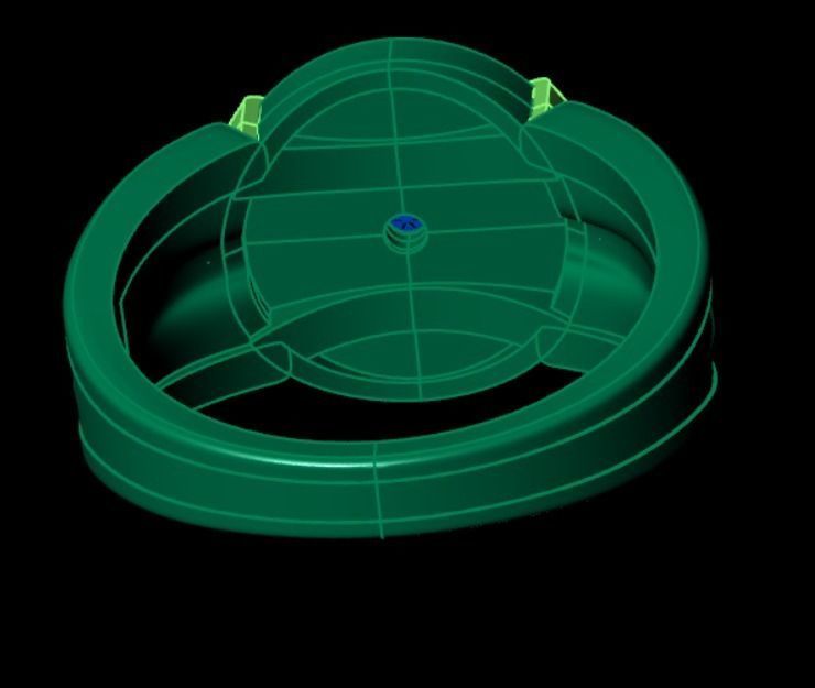 Ring akr 17 3D print model_6