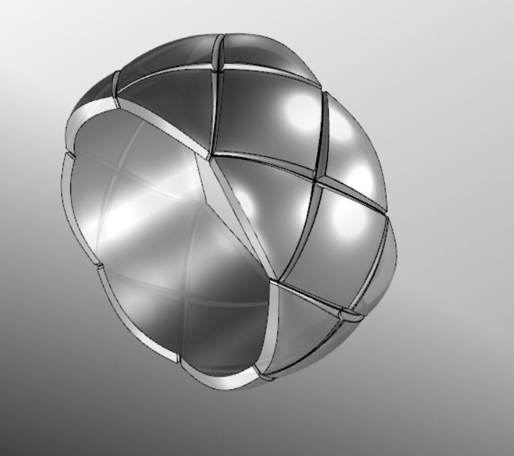 Ring  akr 20 3D print model_15