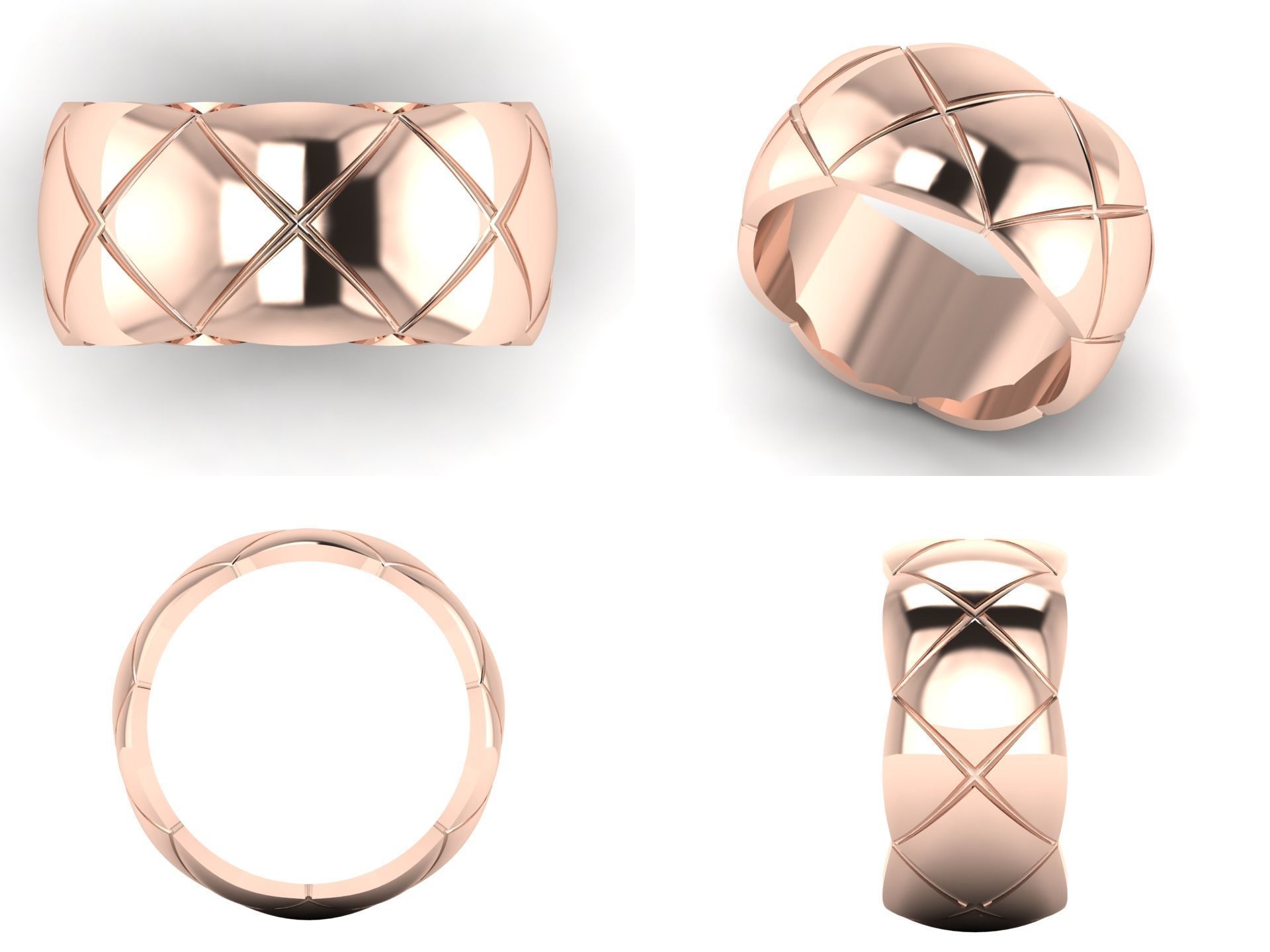 Ring  akr 20 3D print model_5