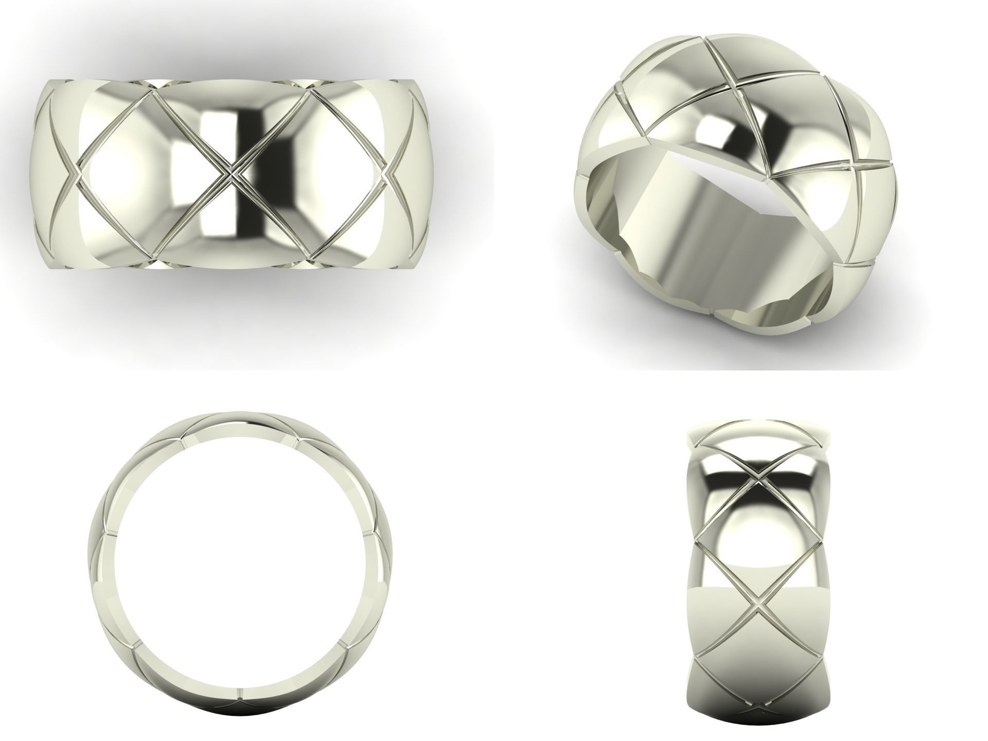 Ring  akr 20 3D print model_4