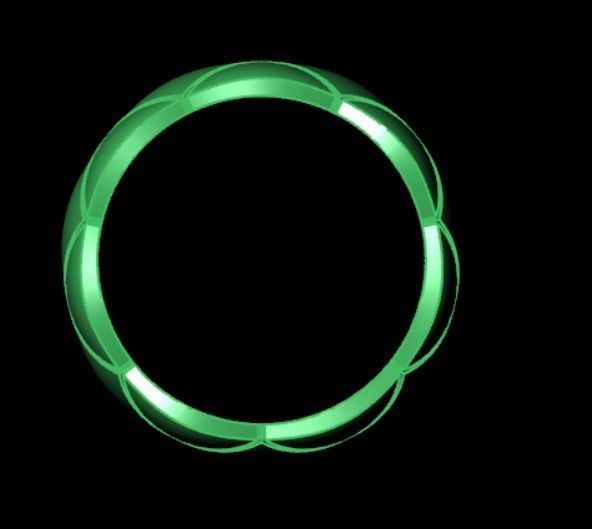 Ring  akr 20 3D print model_6