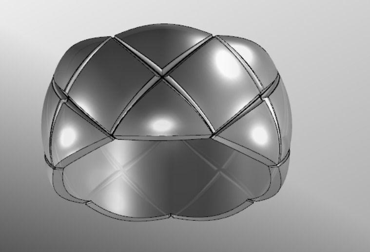 Ring  akr 20 3D print model_12