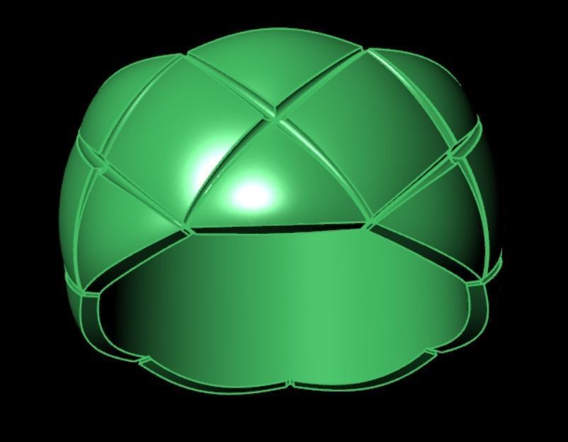 Ring  akr 20 3D print model_11