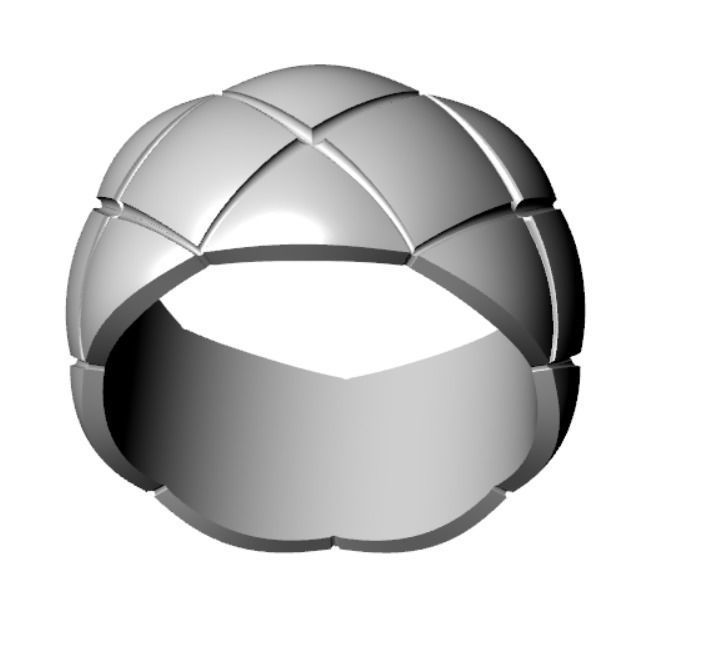 Ring  akr 20 3D print model_20