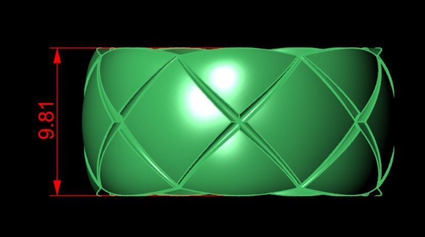 Ring  akr 20 3D print model_8