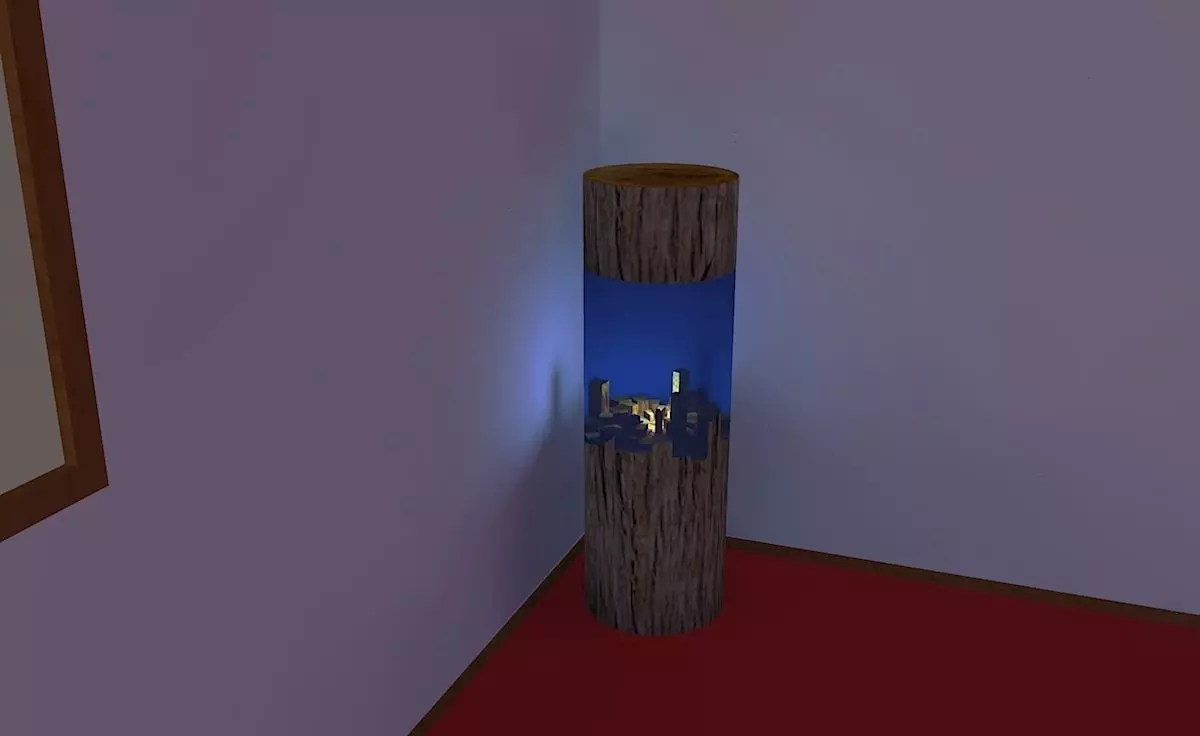 epoxy lamp 3D model_0