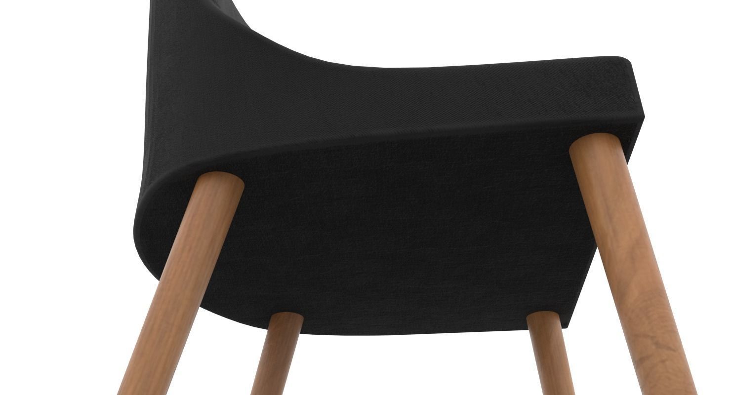 Desk Chair 3D model_6