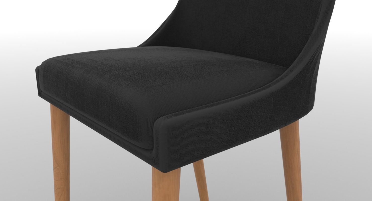 Desk Chair 3D model_5