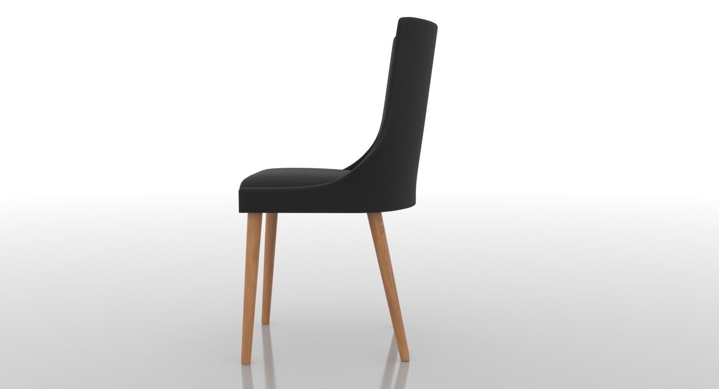 Desk Chair 3D model_3