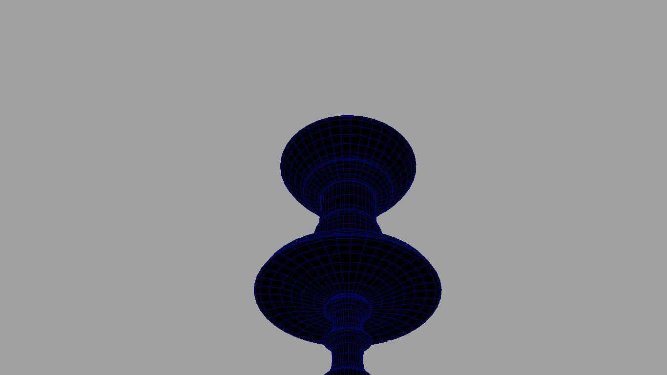 candlestick Free low-poly 3D model_6