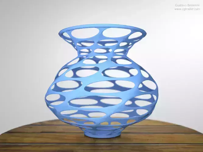 Abstract Vase 3D print model