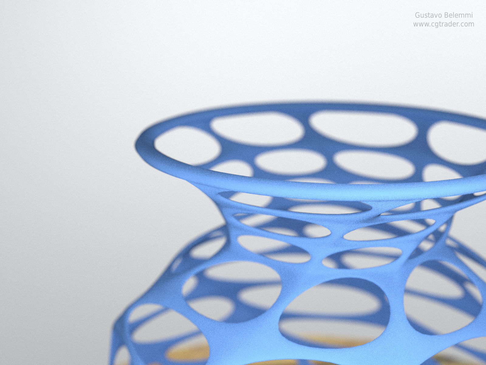 Abstract Vase 3D print model_4