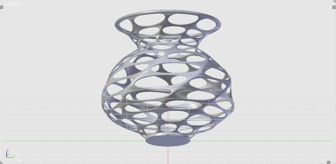 Abstract Vase 3D print model_7