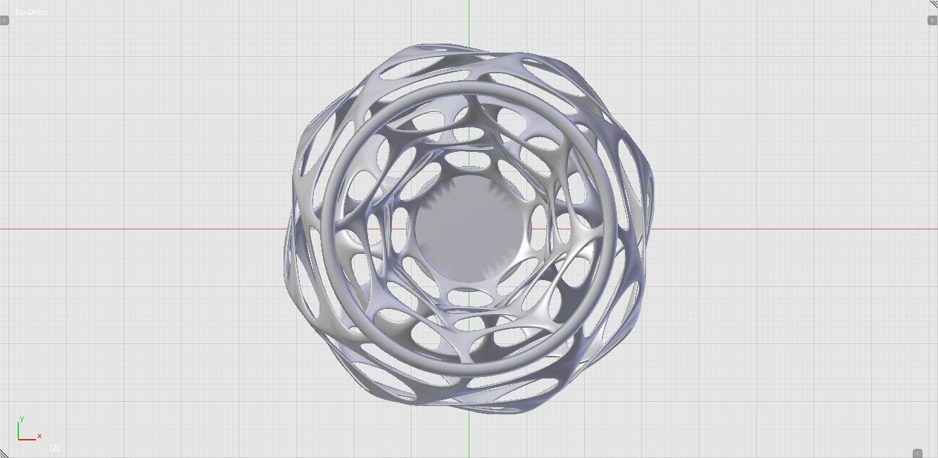 Abstract Vase 3D print model_8