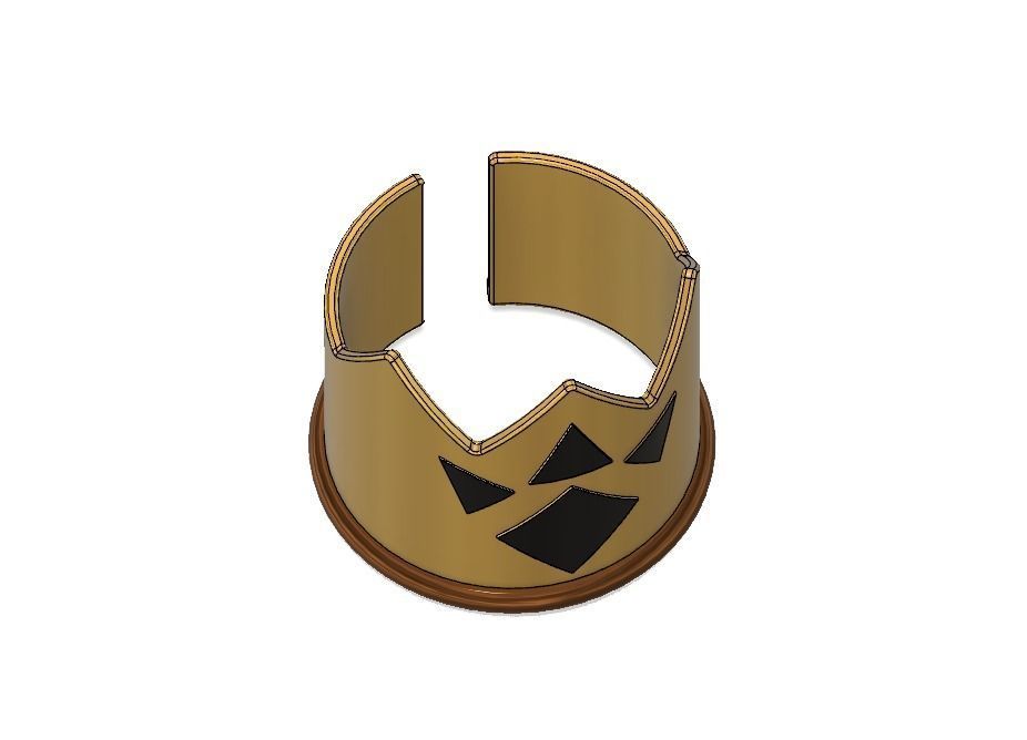 Goron Bracelet Ocarina of Time 3D print model_3