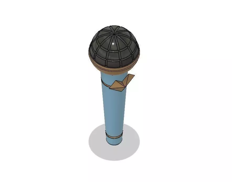 KDA Akali Microphone 3D print model_0