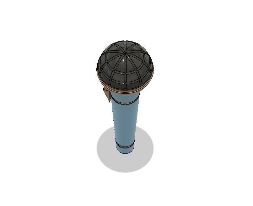 KDA Akali Microphone 3D print model_1
