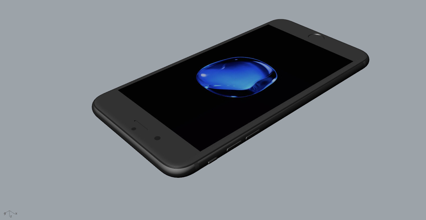 Realistic iphone 7 PLUS production 3D model 3D model 3D printable ...