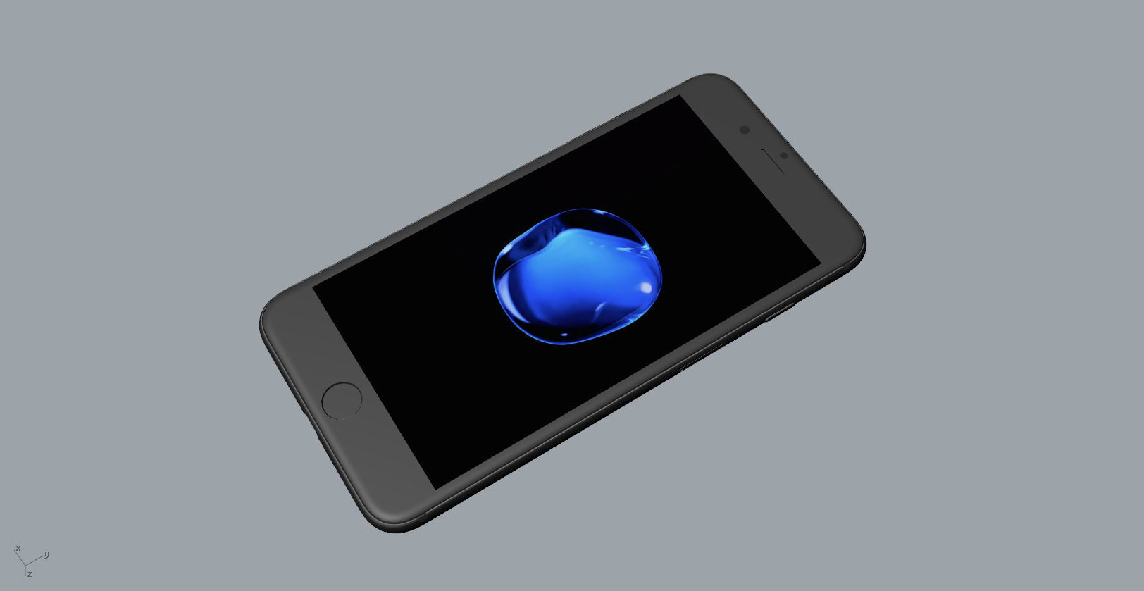 Realistic iphone 7 PLUS production 3D model 3D model 3D printable ...