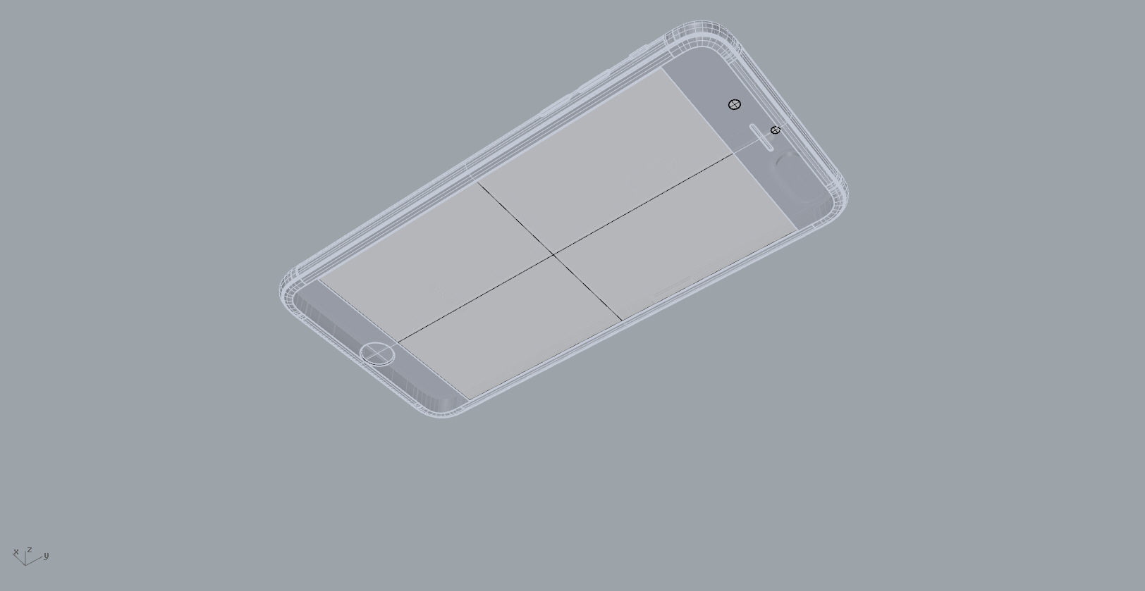 Realistic iphone 7 PLUS production 3D model 3D model 3D printable ...