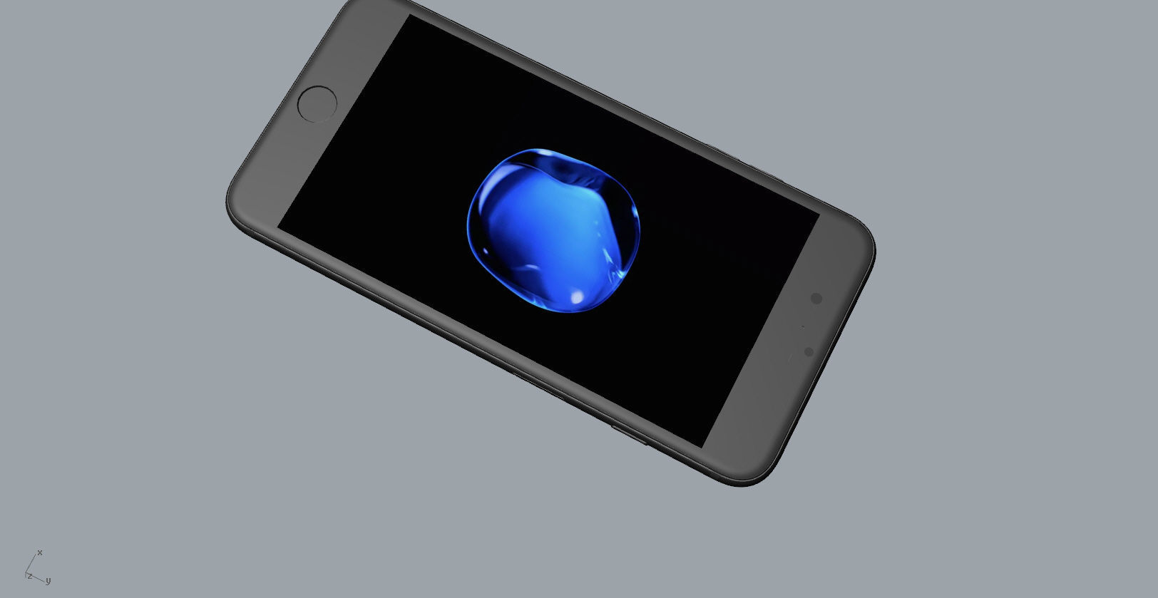 Realistic iphone 7 PLUS production 3D model 3D model 3D printable ...