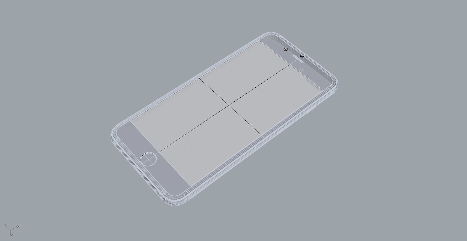 Realistic iphone 7 PLUS production 3D model 3D model 3D printable ...