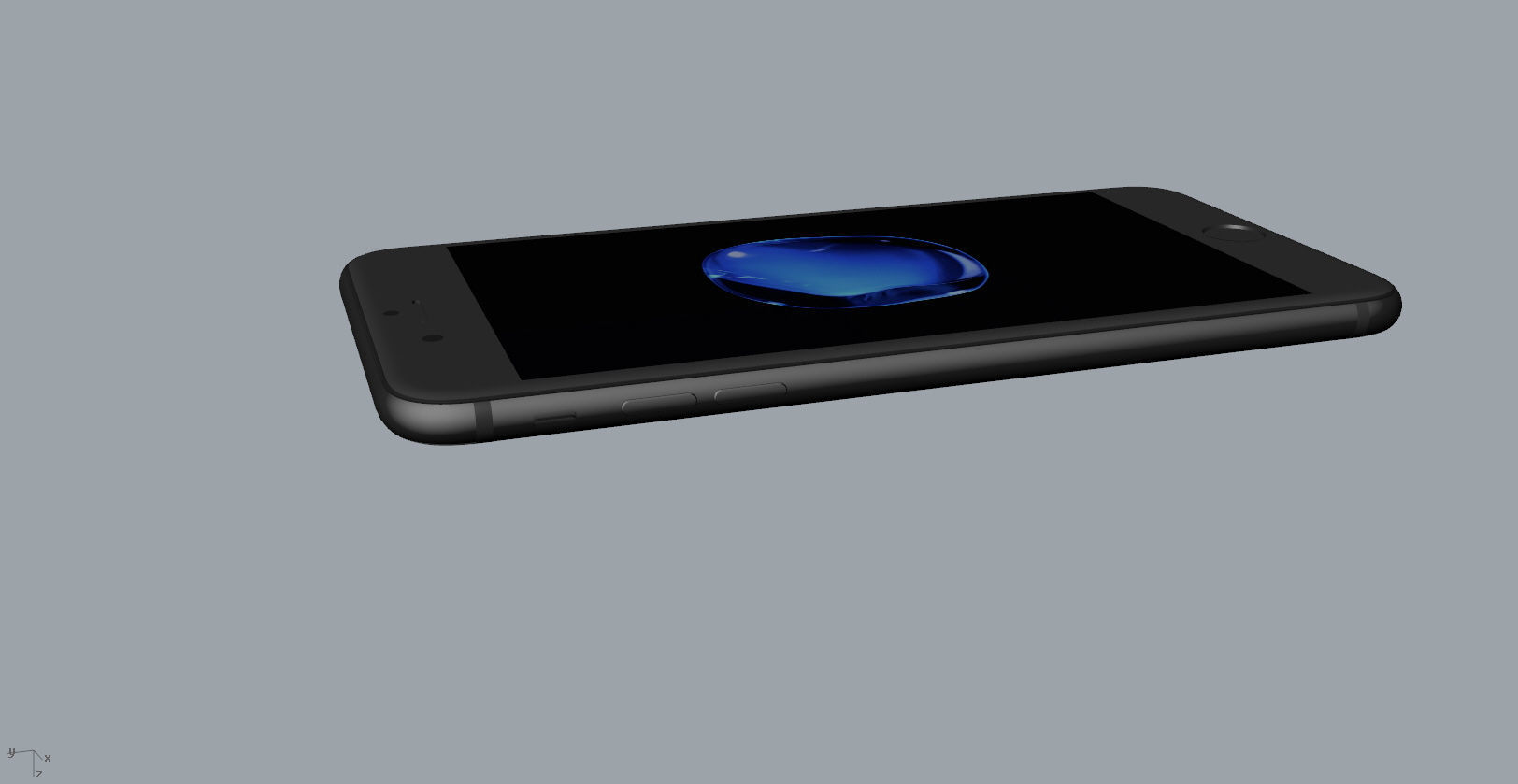 Realistic iphone 7 PLUS production 3D model 3D model 3D printable ...