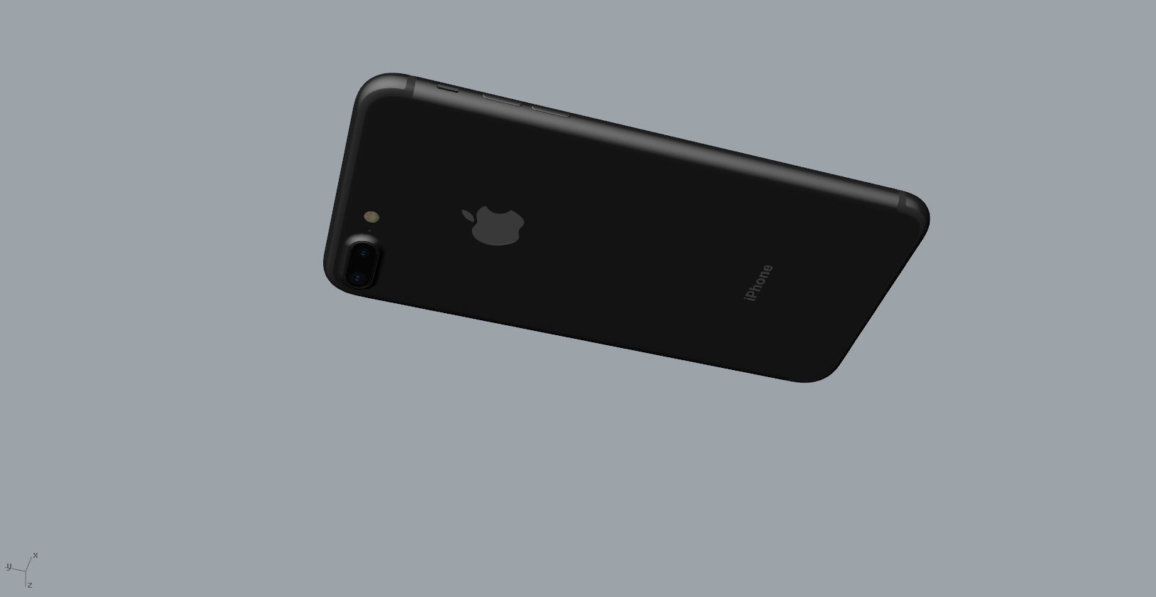 Realistic iphone 7 PLUS production 3D model 3D model 3D printable ...