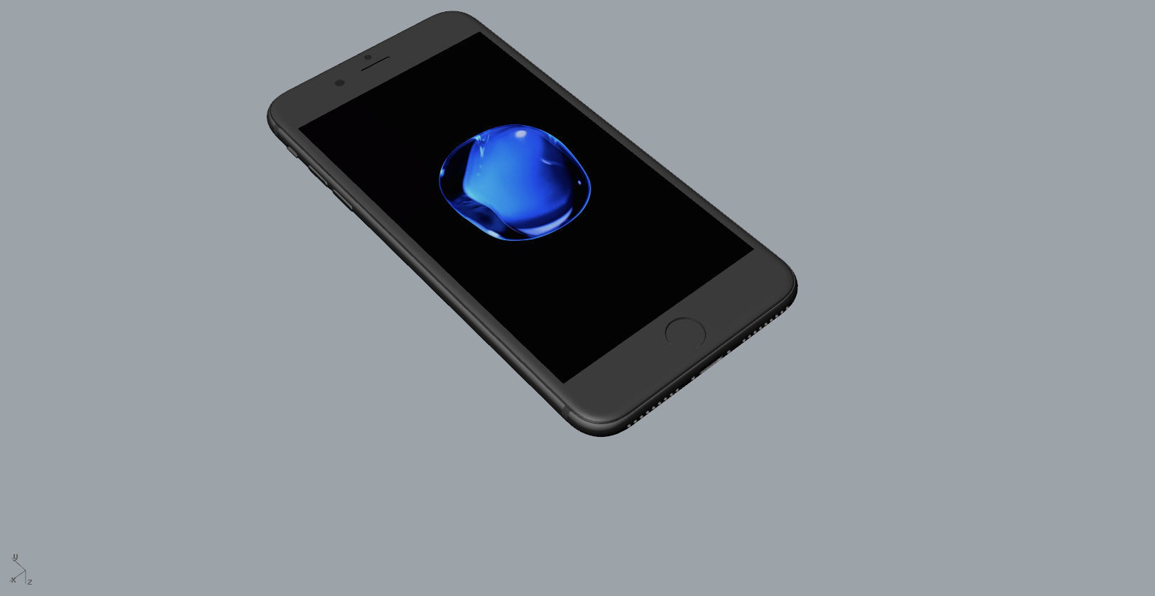 Realistic iphone 7 PLUS production 3D model 3D model 3D printable ...
