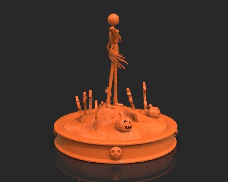 Jack Skelligton 3D Print 3D print model_7