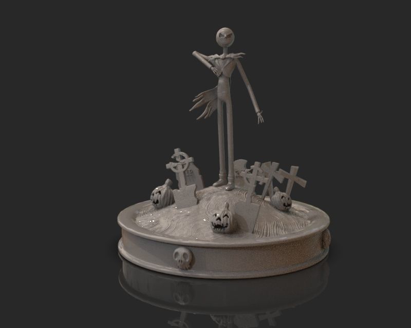 Jack Skelligton 3D Print 3D print model_21