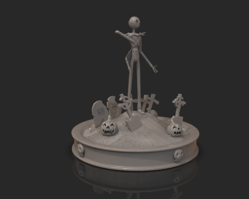 Jack Skelligton 3D Print 3D print model_29