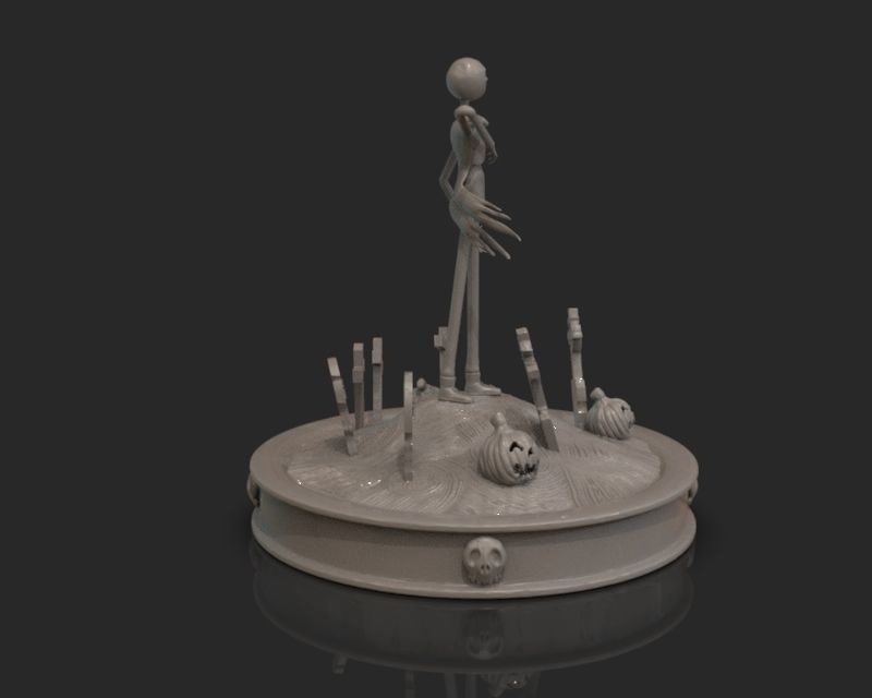 Jack Skelligton 3D Print 3D print model_28