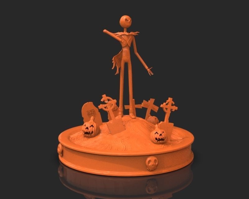 Jack Skelligton 3D Print 3D print model_9