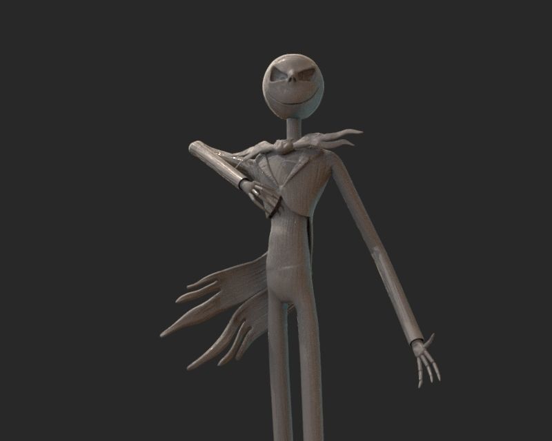 Jack Skelligton 3D Print 3D print model_32