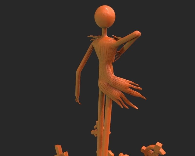 Jack Skelligton 3D Print 3D print model_15