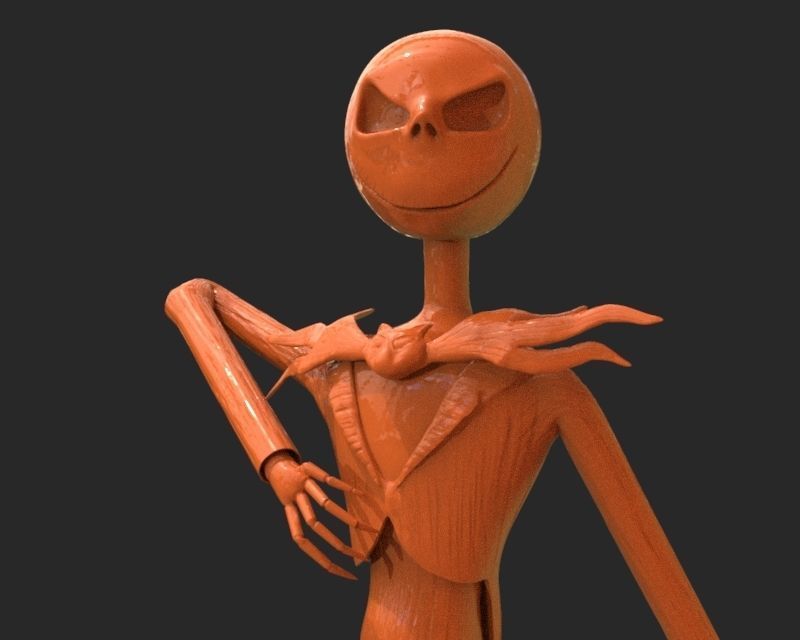 Jack Skelligton 3D Print 3D print model_16