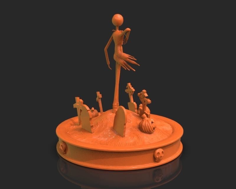 Jack Skelligton 3D Print 3D print model_6