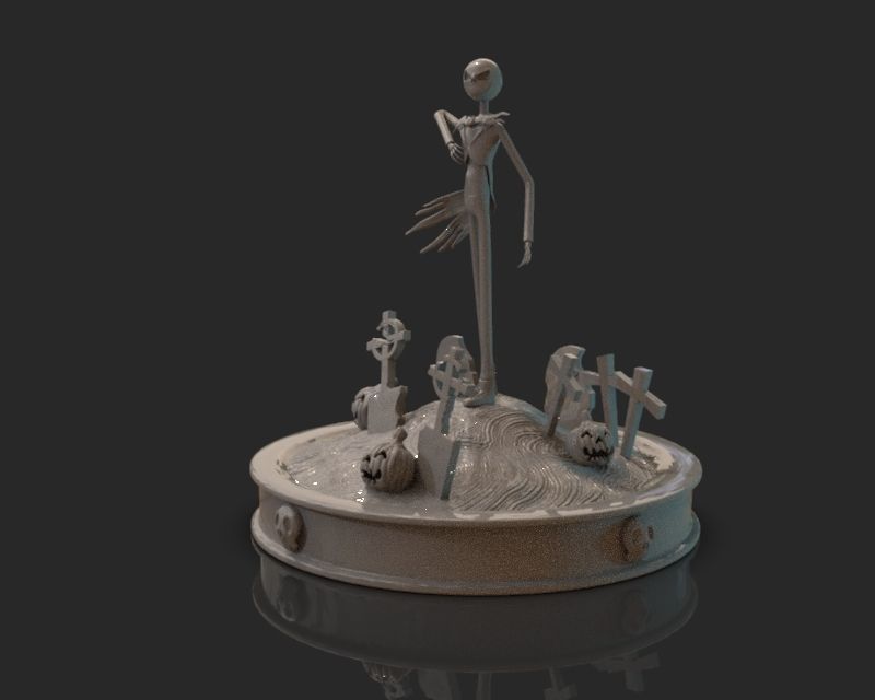 Jack Skelligton 3D Print 3D print model_22