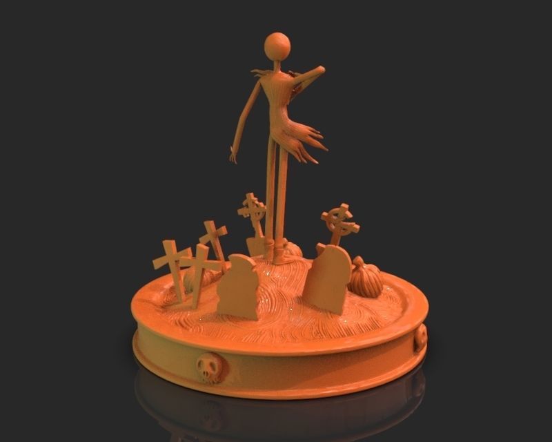 Jack Skelligton 3D Print 3D print model_5