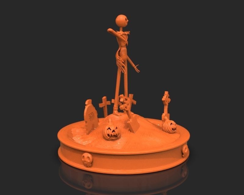 Jack Skelligton 3D Print 3D print model_8