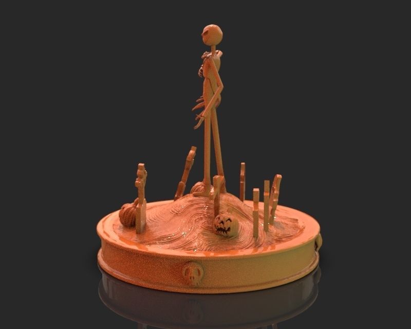 Jack Skelligton 3D Print 3D print model_2