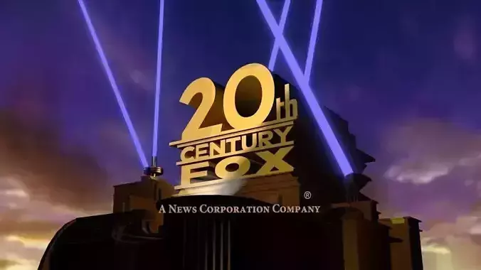 20th Century Fox 1994 Logo Remake 3D model