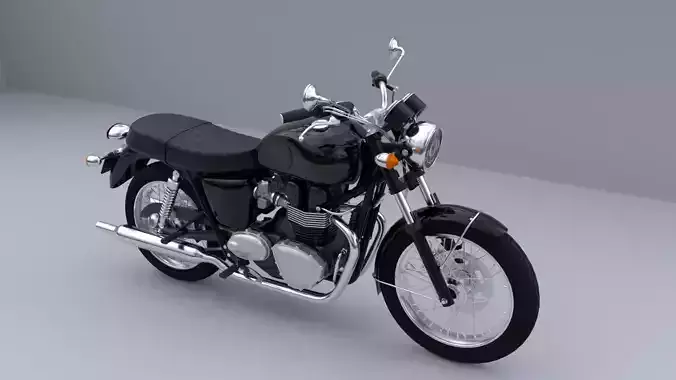 Triumph Bonneville T100 3D model