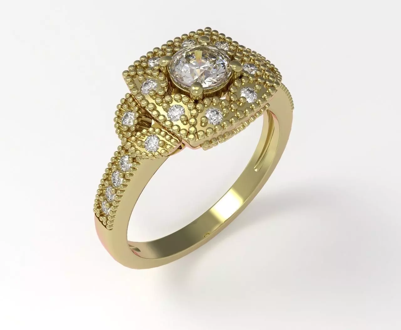 Ring engagement print model 3dm - 1 3D print model_0