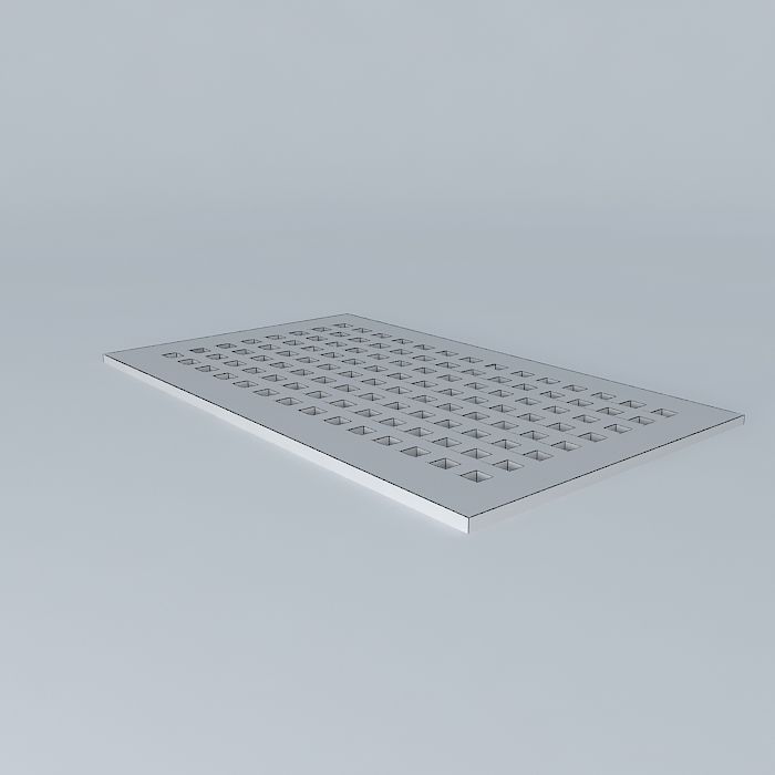 Bar door yasenevo2 Free 3D model_4