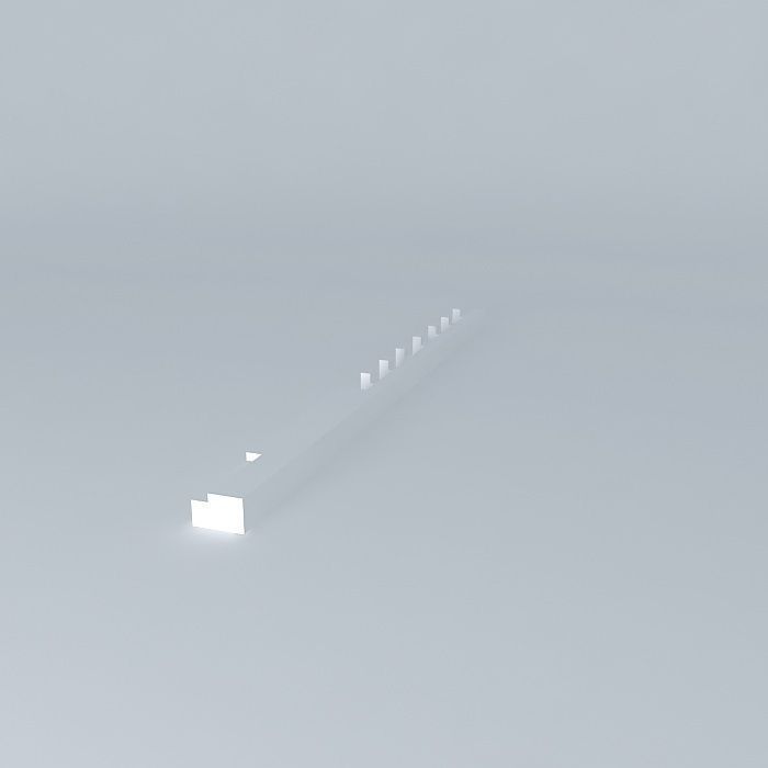 shelf Free 3D model_1